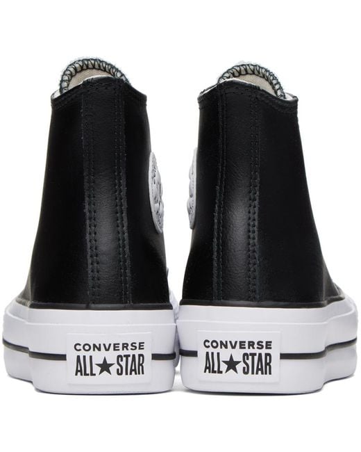 Converse Black All Star Lift Sneakers
