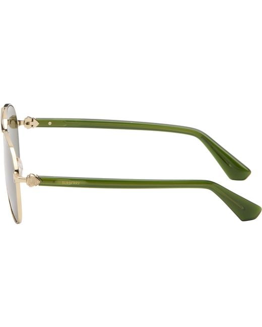 Burberry Black Metal Sunglasses for men