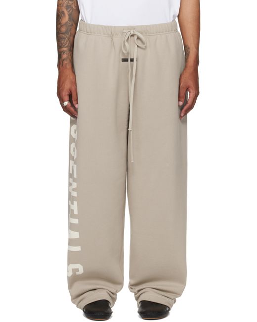 Fear Of God Natural Taupe Lounge Fleece Sweatpants for men
