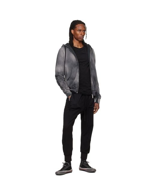 Thom Krom Gray Sj 711 Hoodie for men