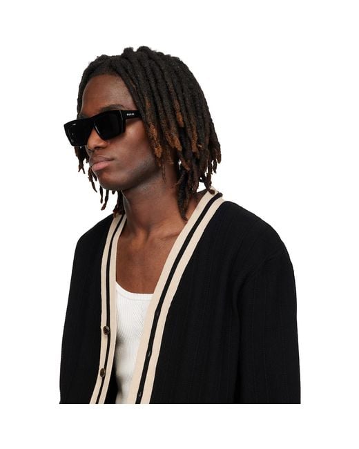 Gucci Black Institutional Logo Sunglasses for men