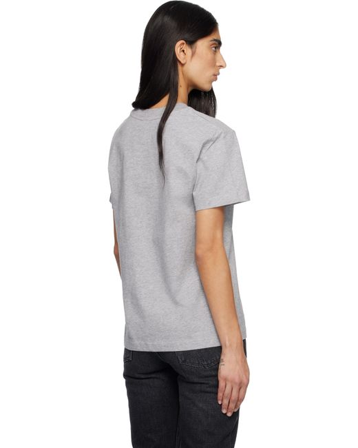 A.P.C. グレー Standard Grand 'Vpc' Tシャツ Black