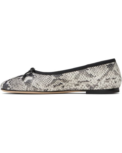 Anine Bing Black Jamie Ballerina Flats