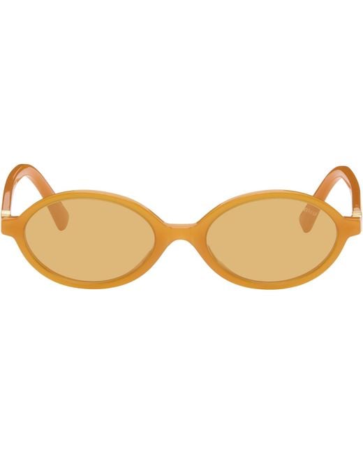 Miu Miu Black Miu Regard Sunglasses