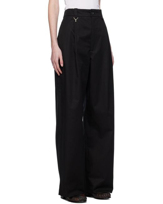 Eytys Black Scout Trousers