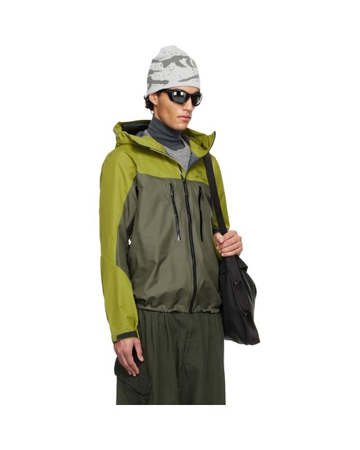 Arc'teryx Green Khaki Alpha Jacket for men