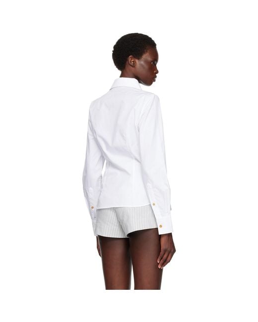 Vivienne Westwood White Violin Shirt