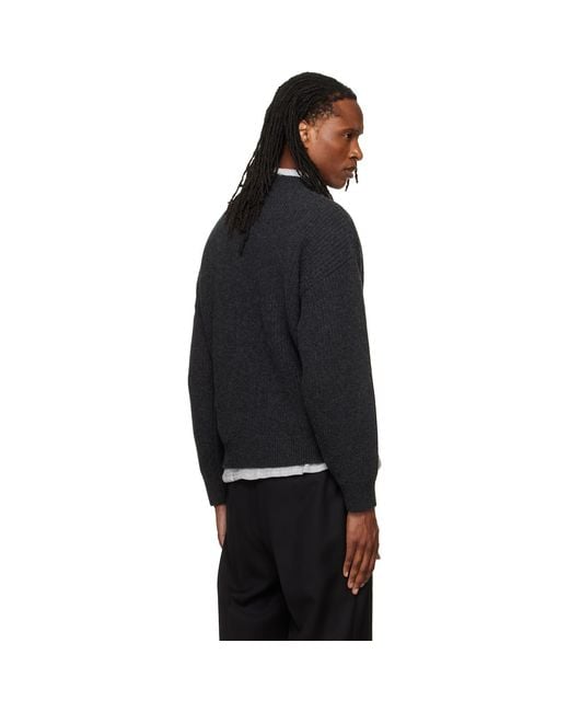 Isabel Marant Black Mael Cardigan for men