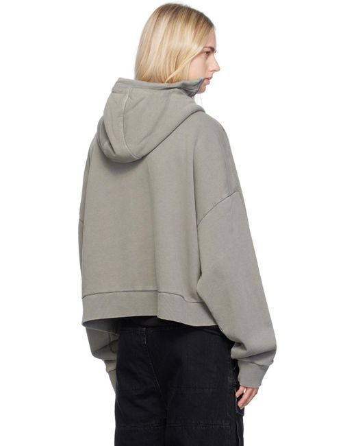 Entire studios Gray Full Zip Hoodie