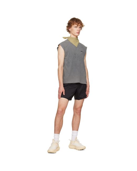 Satisfy Black Techsilk Shorts for men