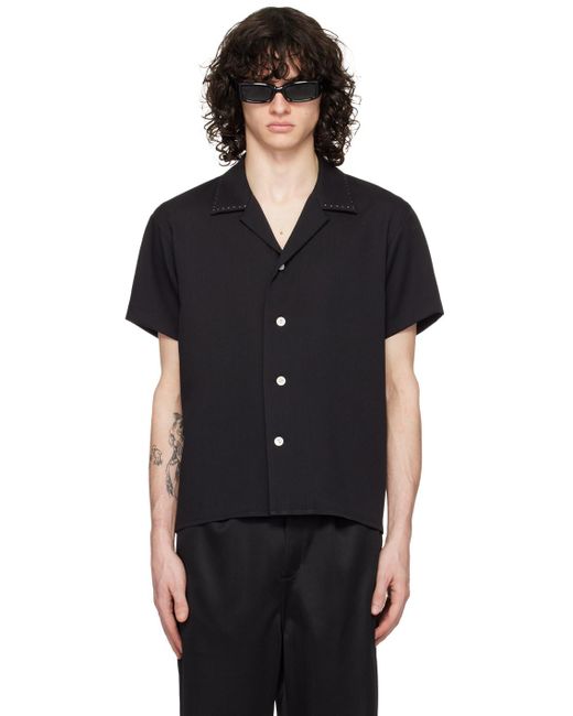 Second/Layer Black Avenue Shirt for men