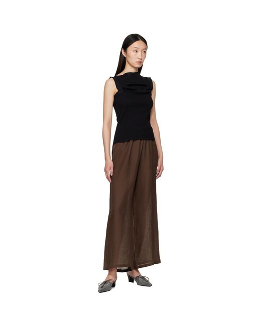 Baserange Black Lud Top