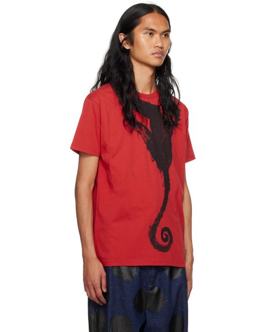 Vivienne Westwood Red Monkey T-shirt for men
