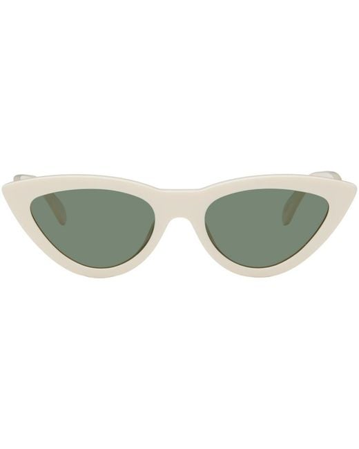 Anine Bing Black Off- Jodie Sunglasses