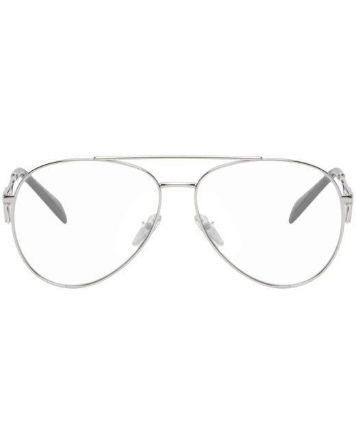 Prada Black Aviator Glasses for men