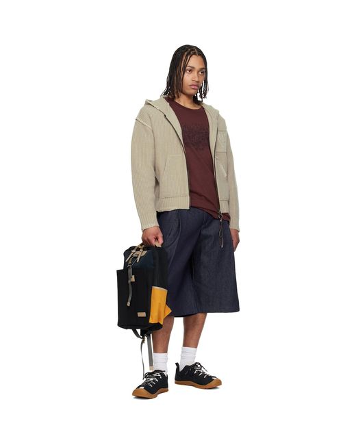 Master Piece Black Link Backpack for men