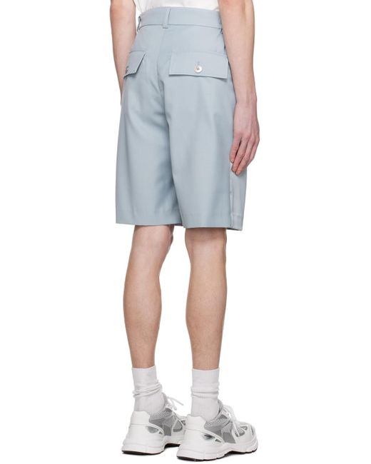 Short Gris À Panneaux Feng Chen Wang pour homme en coloris Black