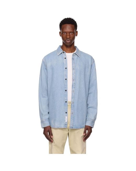 Rag & Bone Blue Finch Denim Shirt for men