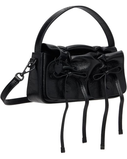 Acne Black Multipocket Micro Bag