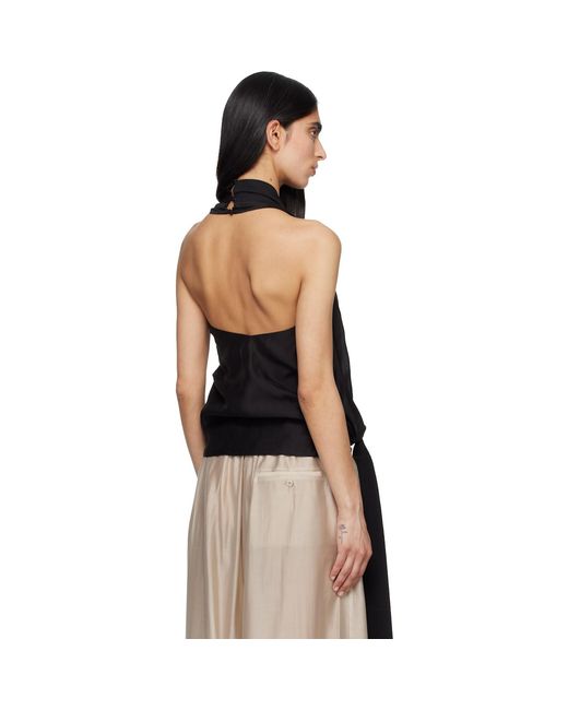 Entire studios Black Fluid Top