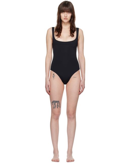 Haight Black Ssense Exclusive Gabi One-piece Swimsuit