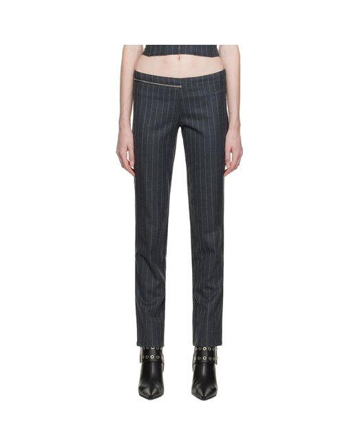 Miaou Blue Gray Hannah Jewett Edition Maeve Trousers