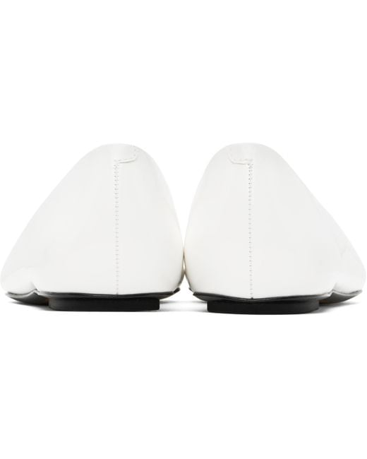 Marc Jacobs ホワイト 'The Kat' フラットシューズ White