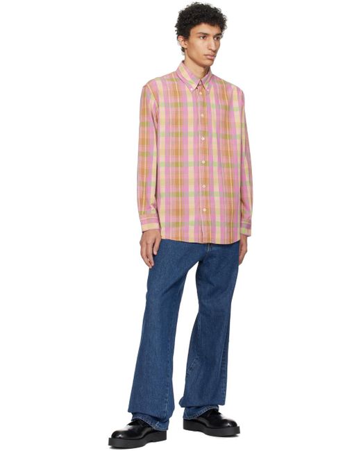 sunflower Multicolor Button-down Shirt for men