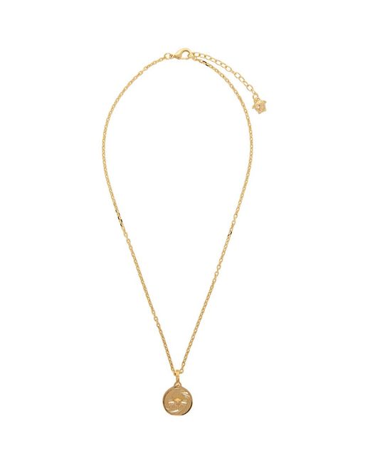 Mens Jewellery Necklaces Versace Gold La Medusa Crystal Necklace in Metallic for Men 