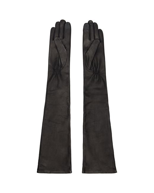Handsome Stockholm Black Essentials Extra Long Gloves