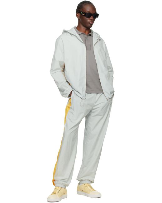 Lanvin Black Gray Regular-fit Polo for men