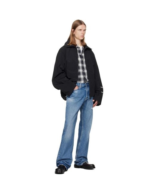 Calvin Klein Black Preston Jacket for men