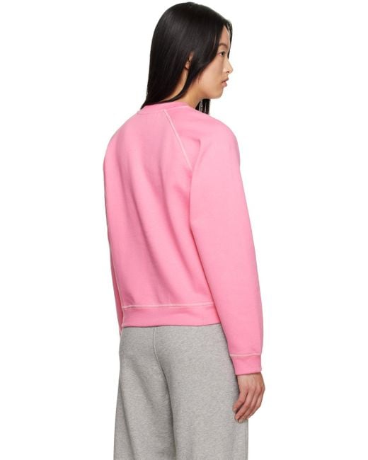 Ganni Pink Isoli Sweatshirt