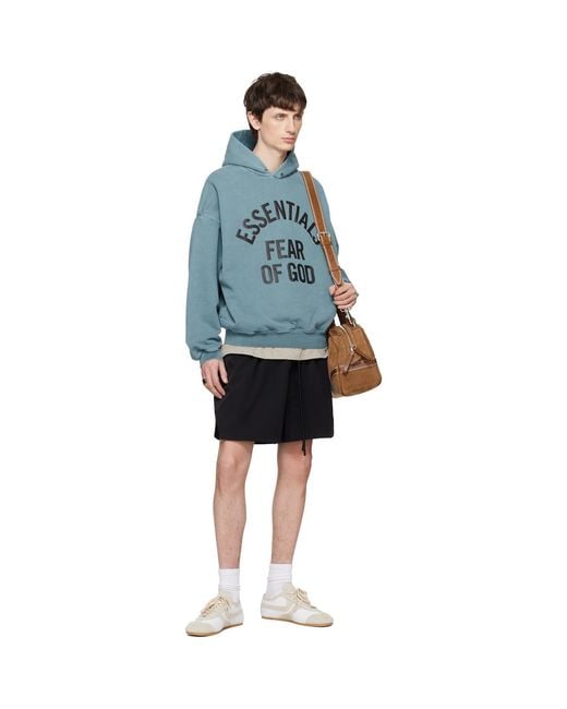 Fear Of God Blue Campus 90S Hoodie for men