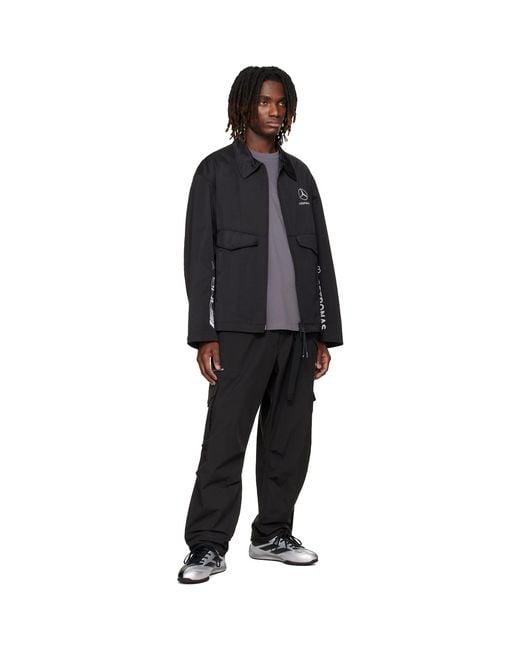 Y-3 Black Mercedes-Amg F1 Edition Wolf Jacket for men