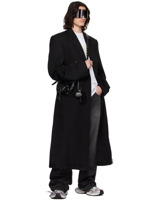 Jean évasé noir - garde-robe Balenciaga pour homme en coloris Black