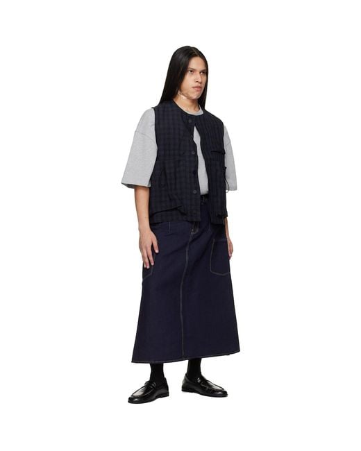 Toogood Blue 'The Roper' Vest for men