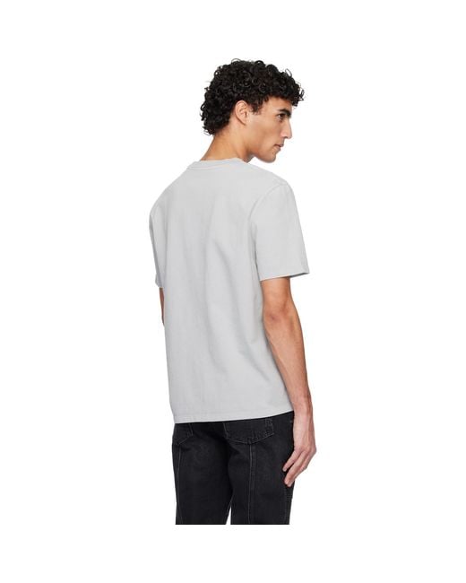 Balmain Black Vintage Embroidered T-Shirt for men