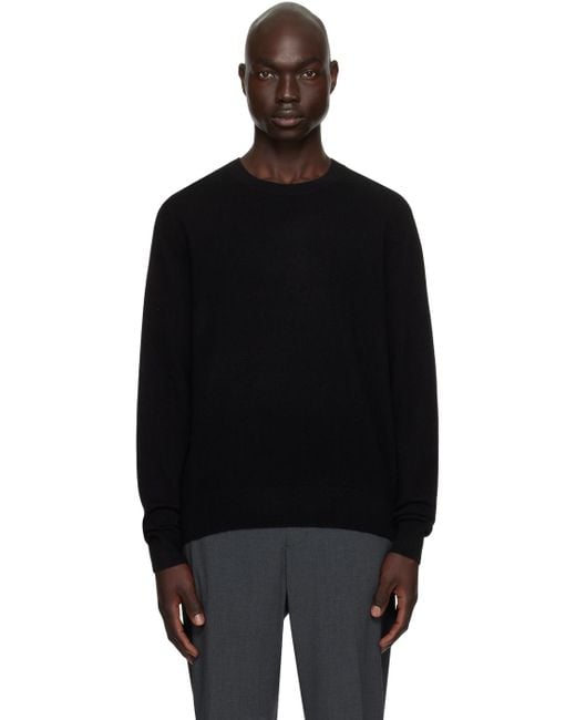 Calvin Klein Black Crewneck Sweater for men