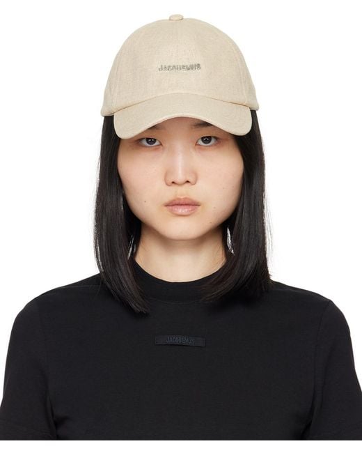 Jacquemus La Casa 'la Casquette Gadjo' Cap in Black | Lyst