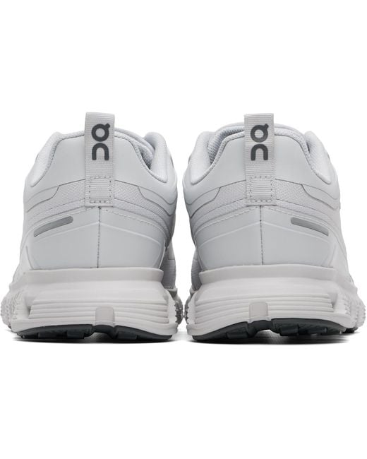 On Shoes Gray Cloud 6 Geo Waterproof Sneakers