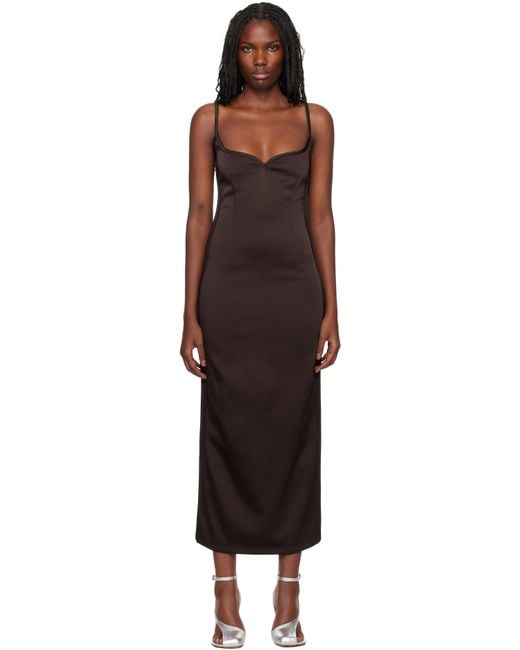 Paris Georgia Black 09 Heart Midi Dress