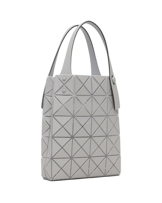 Issey Miyake Gray Prism Plus Tote
