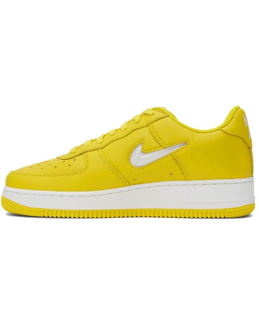 Nike Yellow 'color Of The Month' Edition Air Force 1 Low Sneakers for men