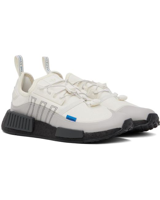 Adidas Originals Black Off-white Nmd R1 Sneakers for men
