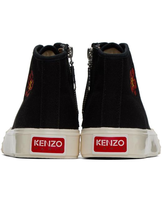 KENZO Black Paris School Sneakers