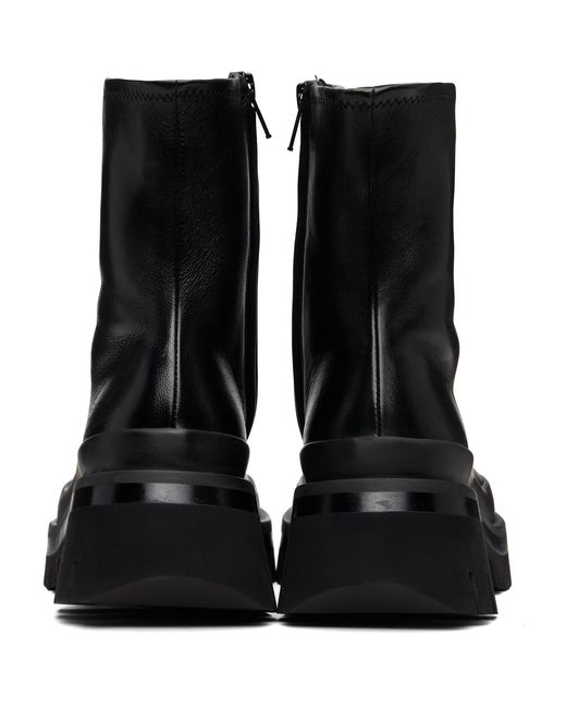 Khaite Black Fallon Boots