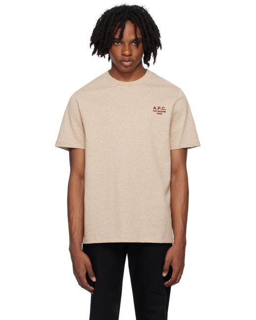 メンズ A.P.C. Raymond Tシャツ Black