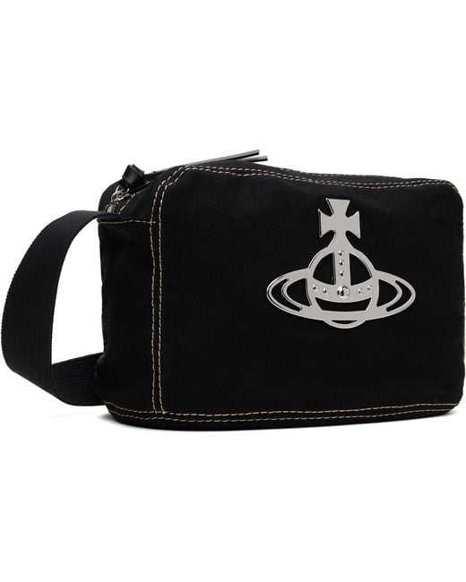 Vivienne Westwood Black Jude Crossbody Bag for men