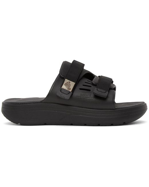 Suicoke Rubber Urich Slide Sandal in Black for Men - Save 43% | Lyst UK